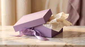 Elegant unboxing of a premium silicone doll package symbolizing a long-term investment