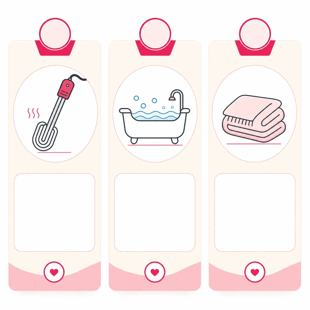 sex-doll-warming-methods-compared-infographic Infographic comparing three sex doll warming methods—USB heating rod, warm-water bath, and electric blanket—by warm-up time, safe temperature, and cost